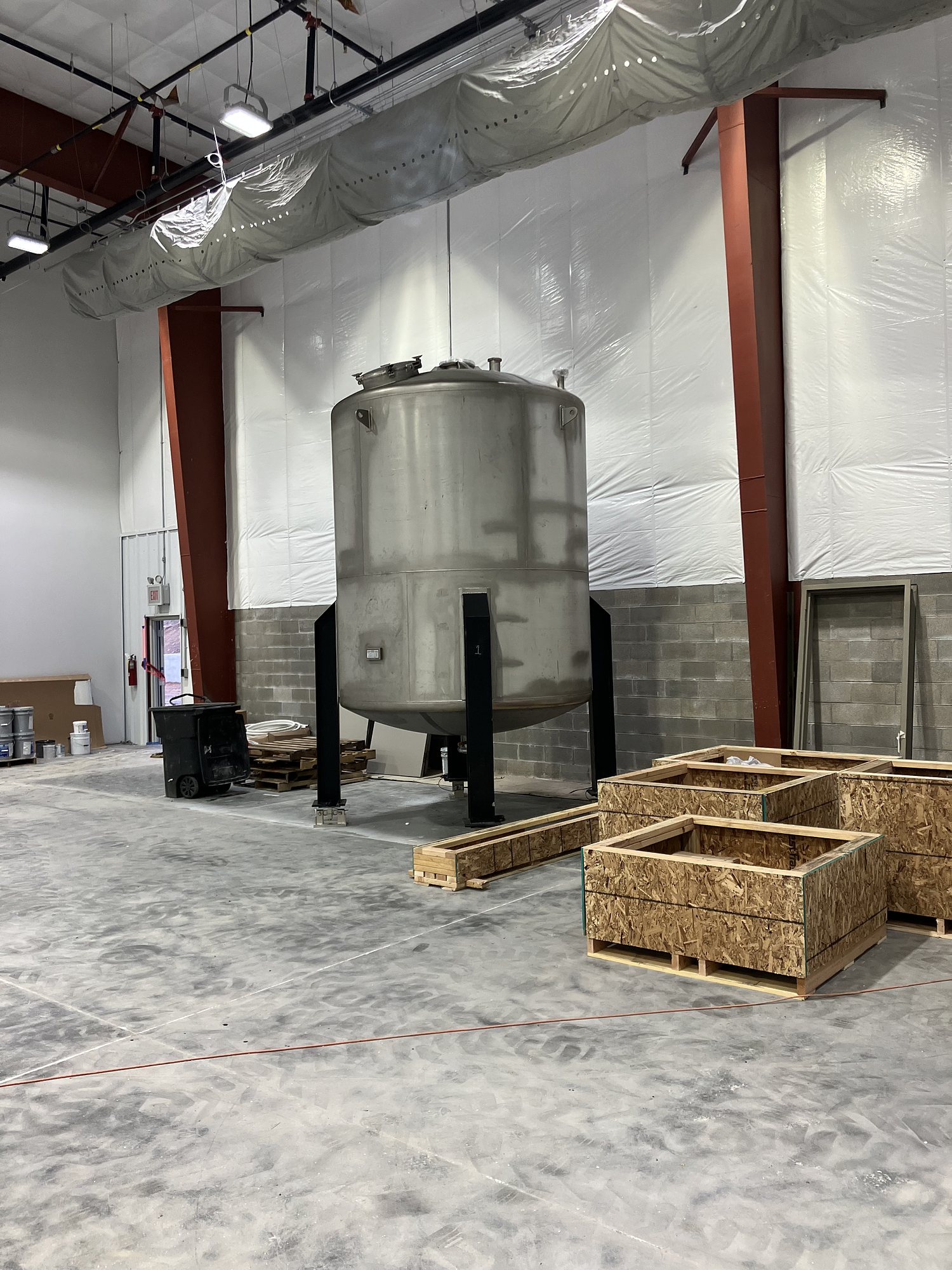 Coatings Plant Equipment Install