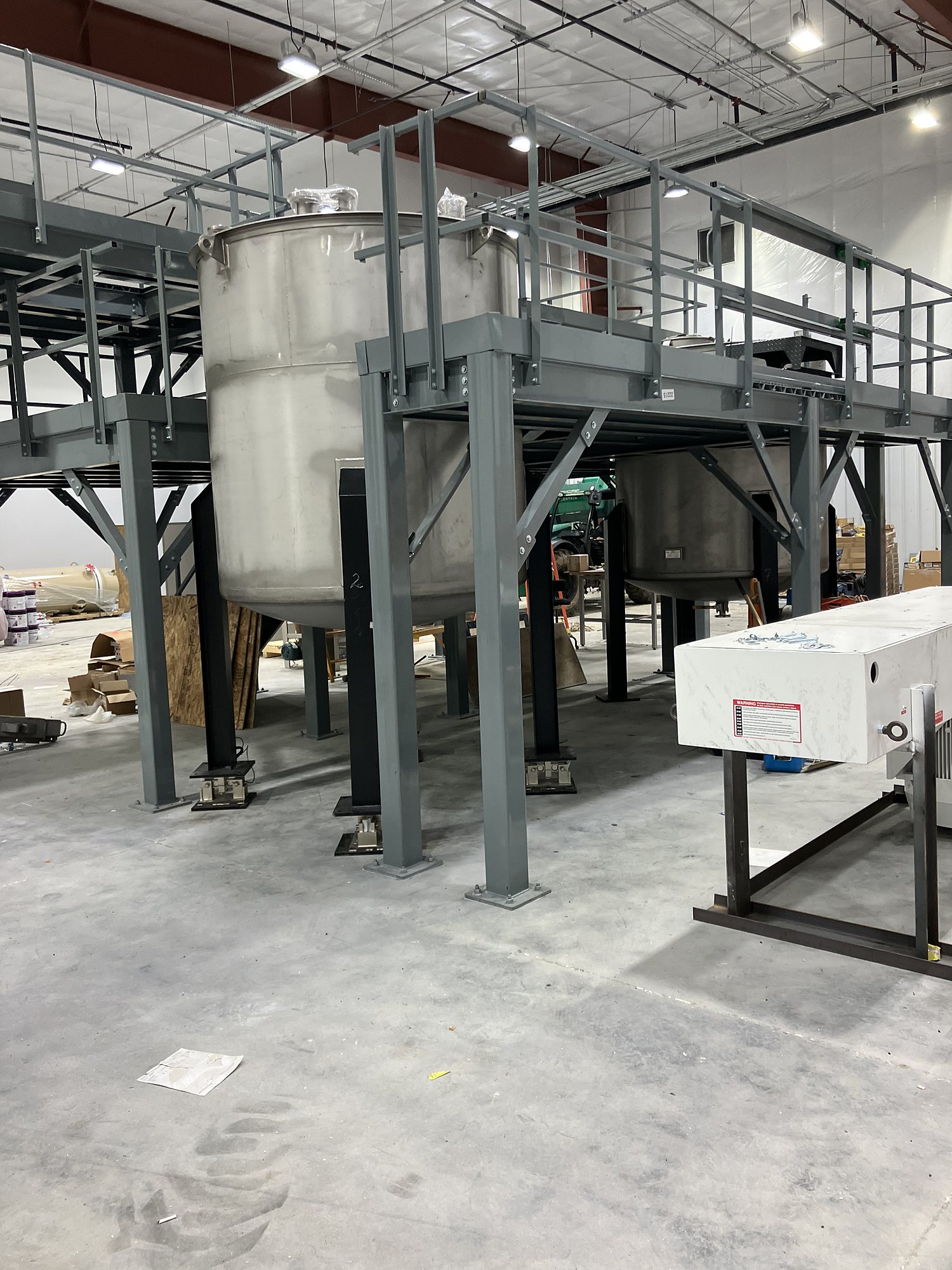 Coatings Plant Equipment Install