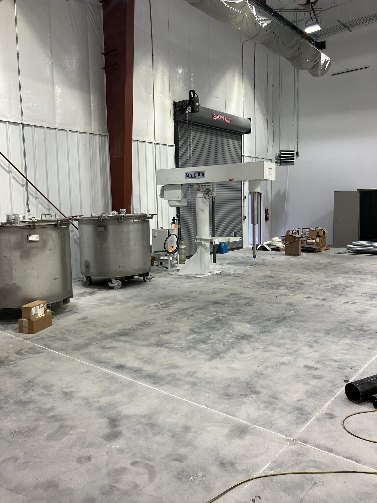 Coatings Plant Equipment Install