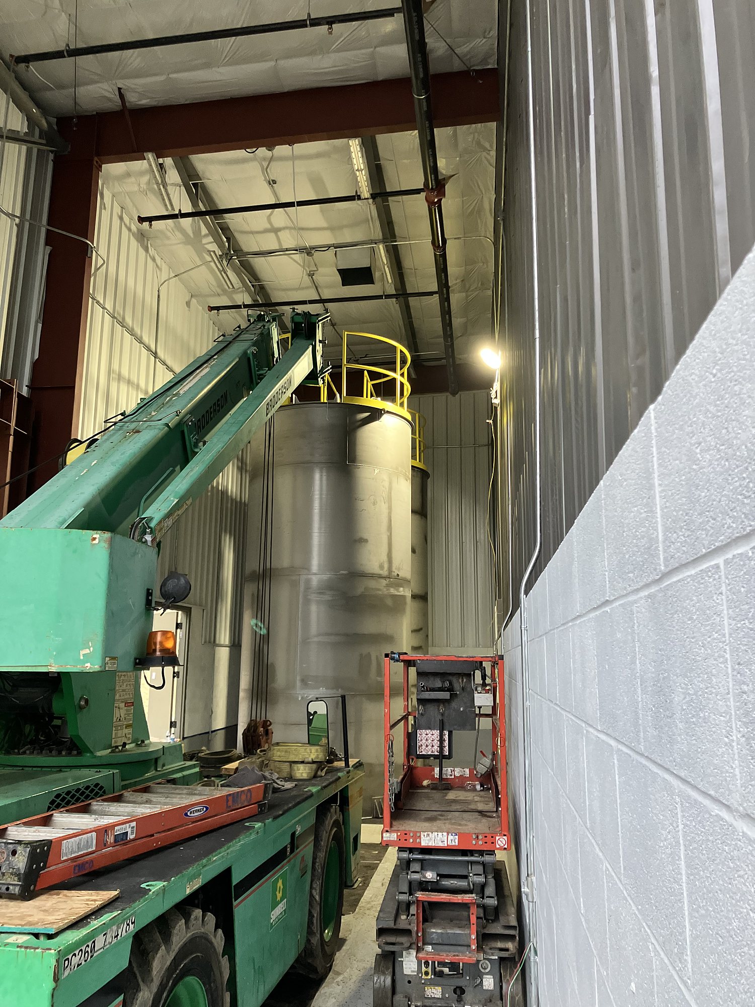 Coatings Plant Equipment Install